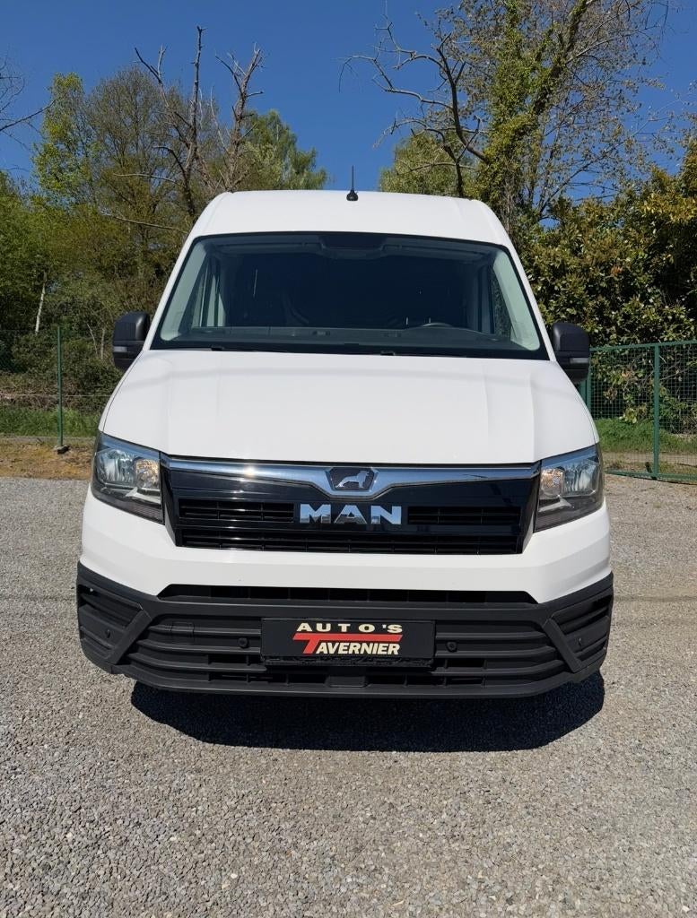 MAN TGE 2.0 // L4 H2 // 140 Pk // Camera // Cruise Control, Voorwielaandrijving, Stof, MAN, Wit