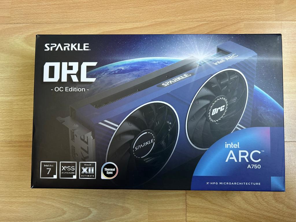 Intel ARC A750 ORC OC 8GB, Computers en Software, GDDR6, PCI-Express 4, Ophalen of Verzenden, Zo goed als nieuw