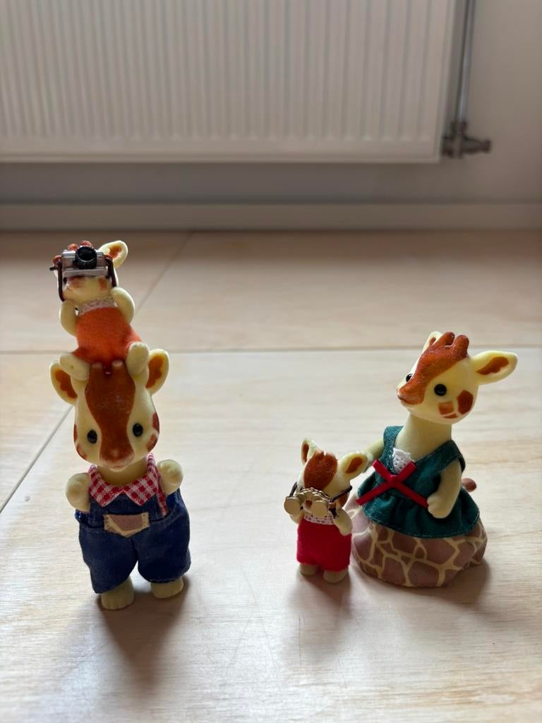 Sylvanian Family - Giraffe Set, Verzamelen, Ophalen, Zo goed als nieuw