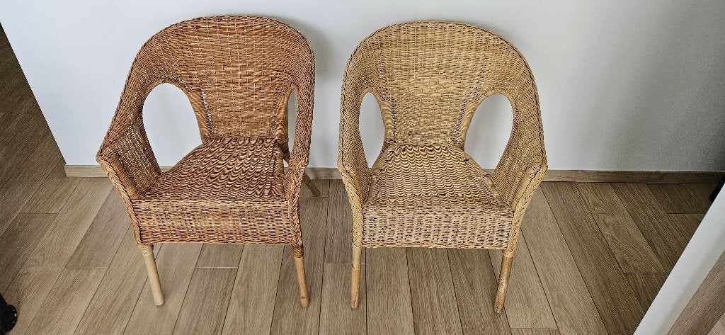 Fauteuil, rotin/bambou, Maison & Meubles, Moins de 75 cm, Osier ou Rotin, Comme neuf, Enlèvement