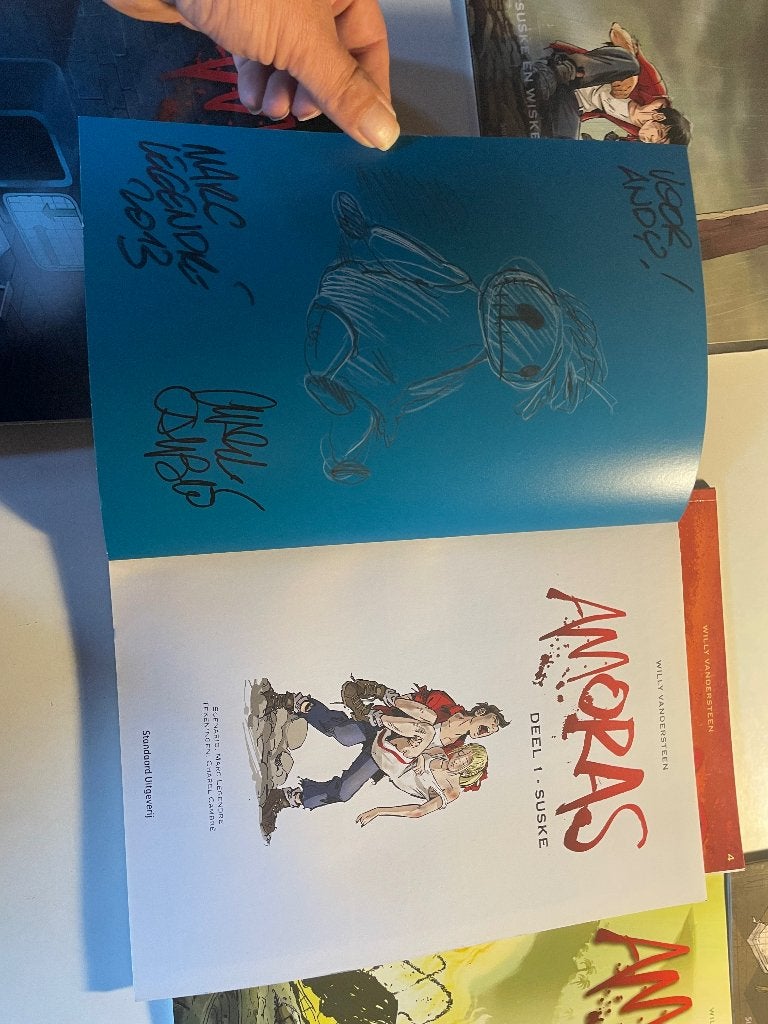Volledige eerste reeks Amoras strips, Willy vandersteen, Enlèvement ou Envoi, Comme neuf, Plusieurs comics