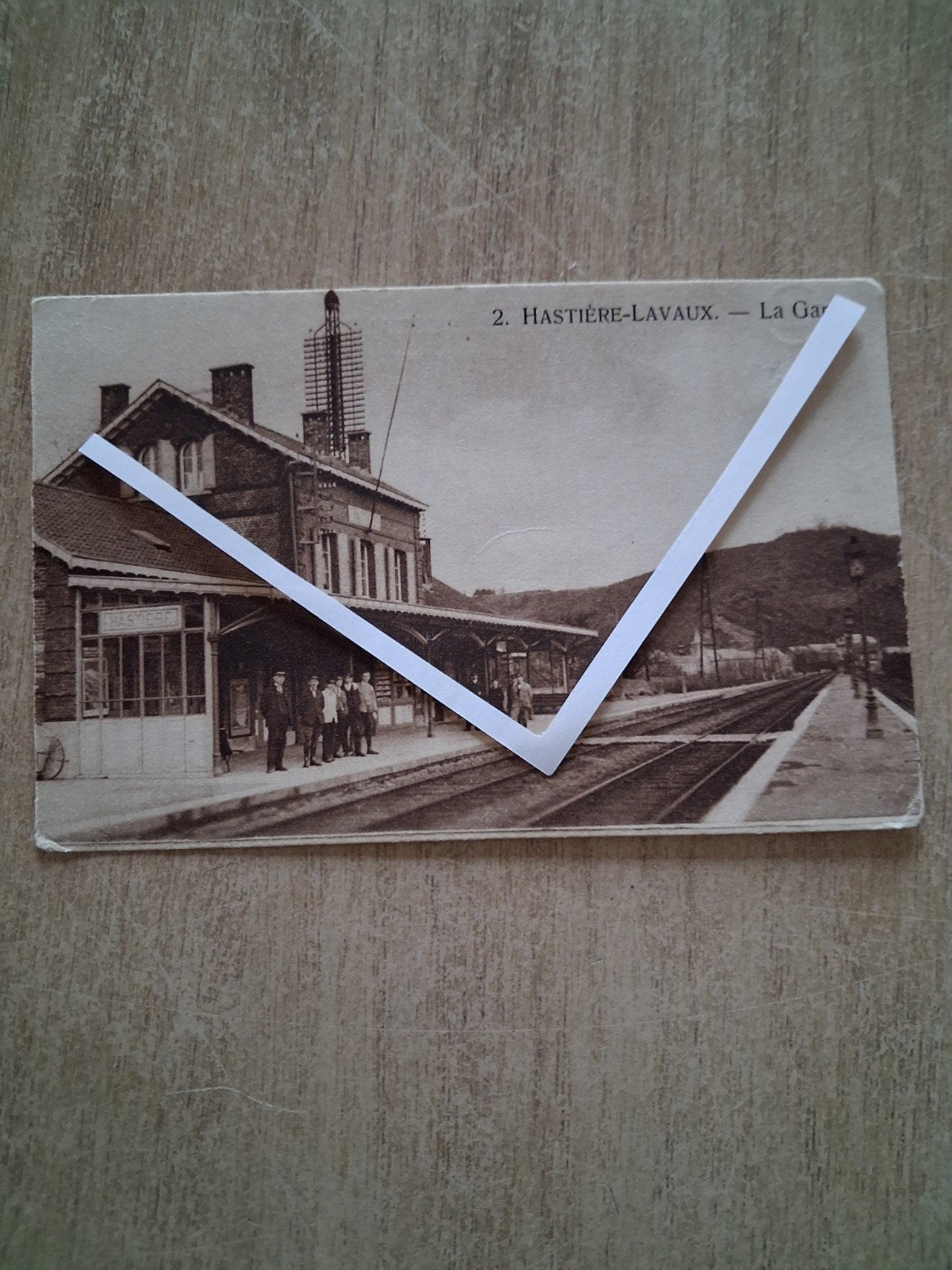 cp hastière lavaux  la gare, Collections, Marine, Enlèvement ou Envoi