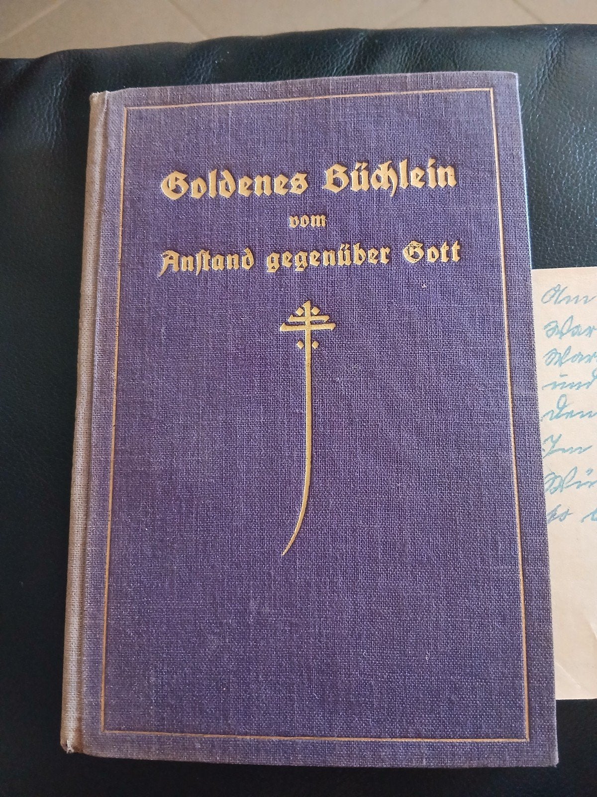 Brochure catholique ancienne (1925) — COMPLÈTE avec écriture, Antiquités & Art, Enlèvement