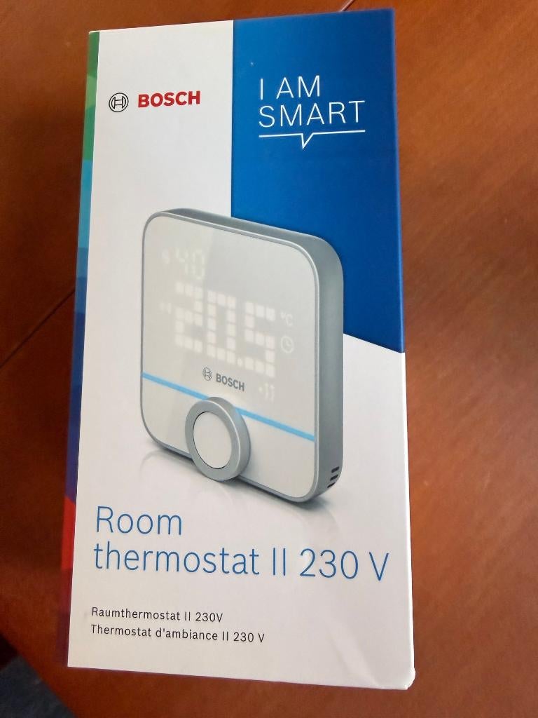 Bosch thermostaat II 230V, Doe-het-zelf en Bouw, Ophalen, Slimme thermostaat, Nieuw