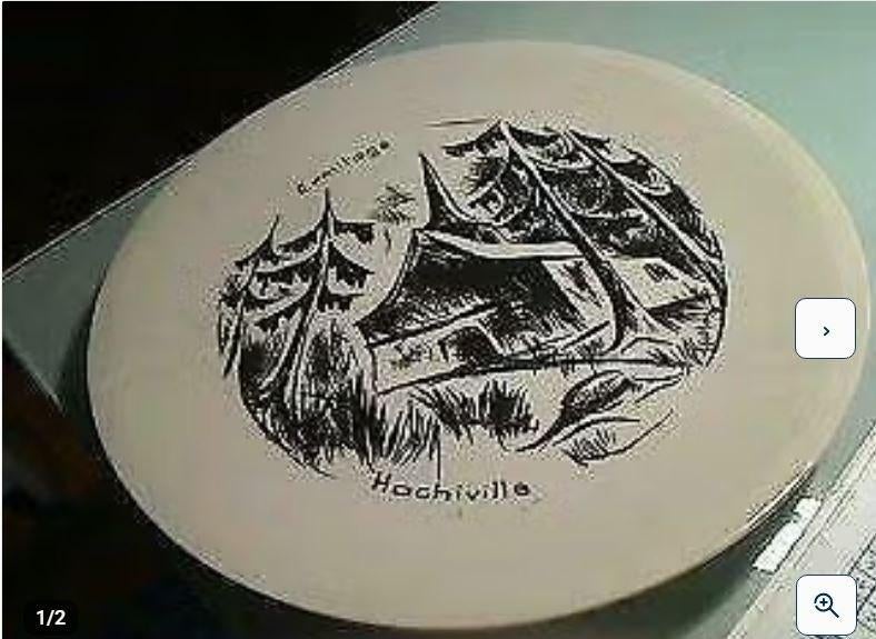 Très jolie assiette Ermitage de Hachiville, Luxembourg  ., Enlèvement ou Envoi