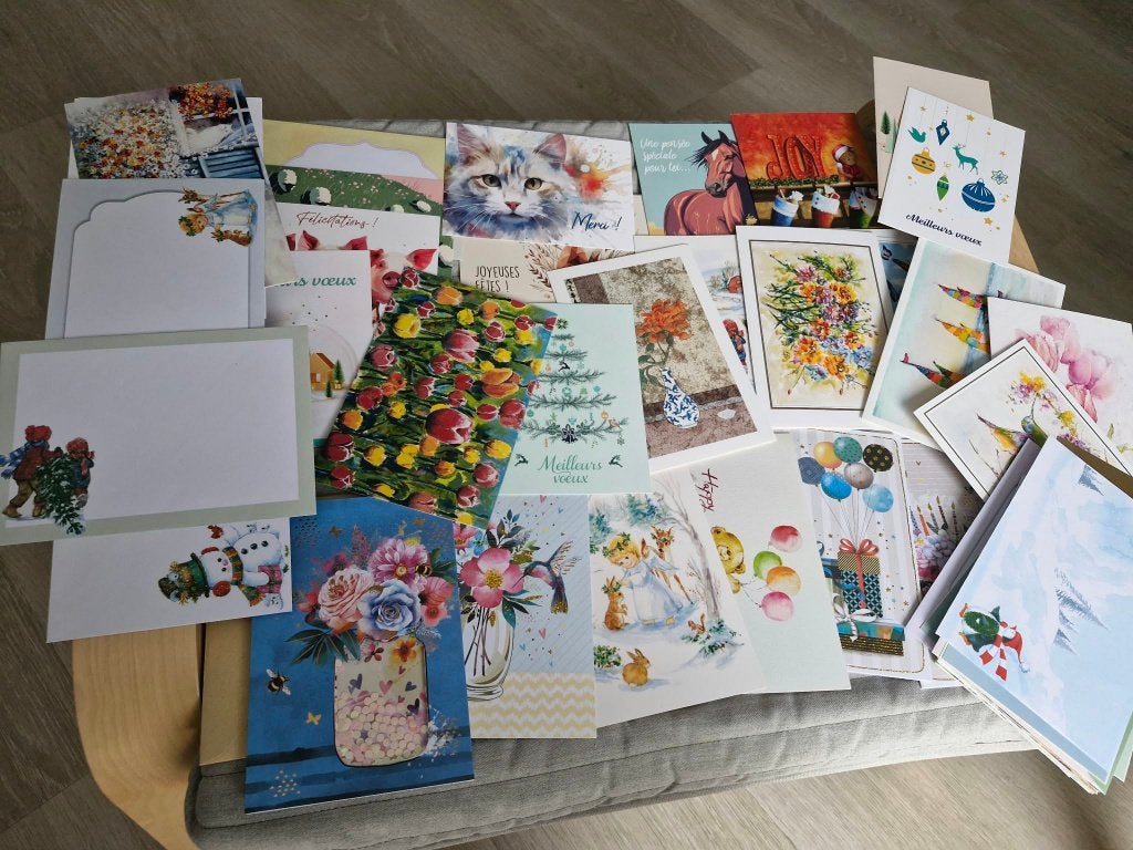 cartes de voeux, Enlèvement, Comme neuf