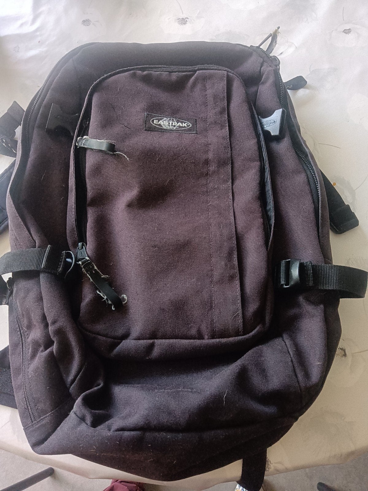 rugzak eastpak, Handtassen en Accessoires, Tassen | Rugtassen, Gebruikt, 25 tot 40 cm, Ophalen of Verzenden, 30 tot 45 cm