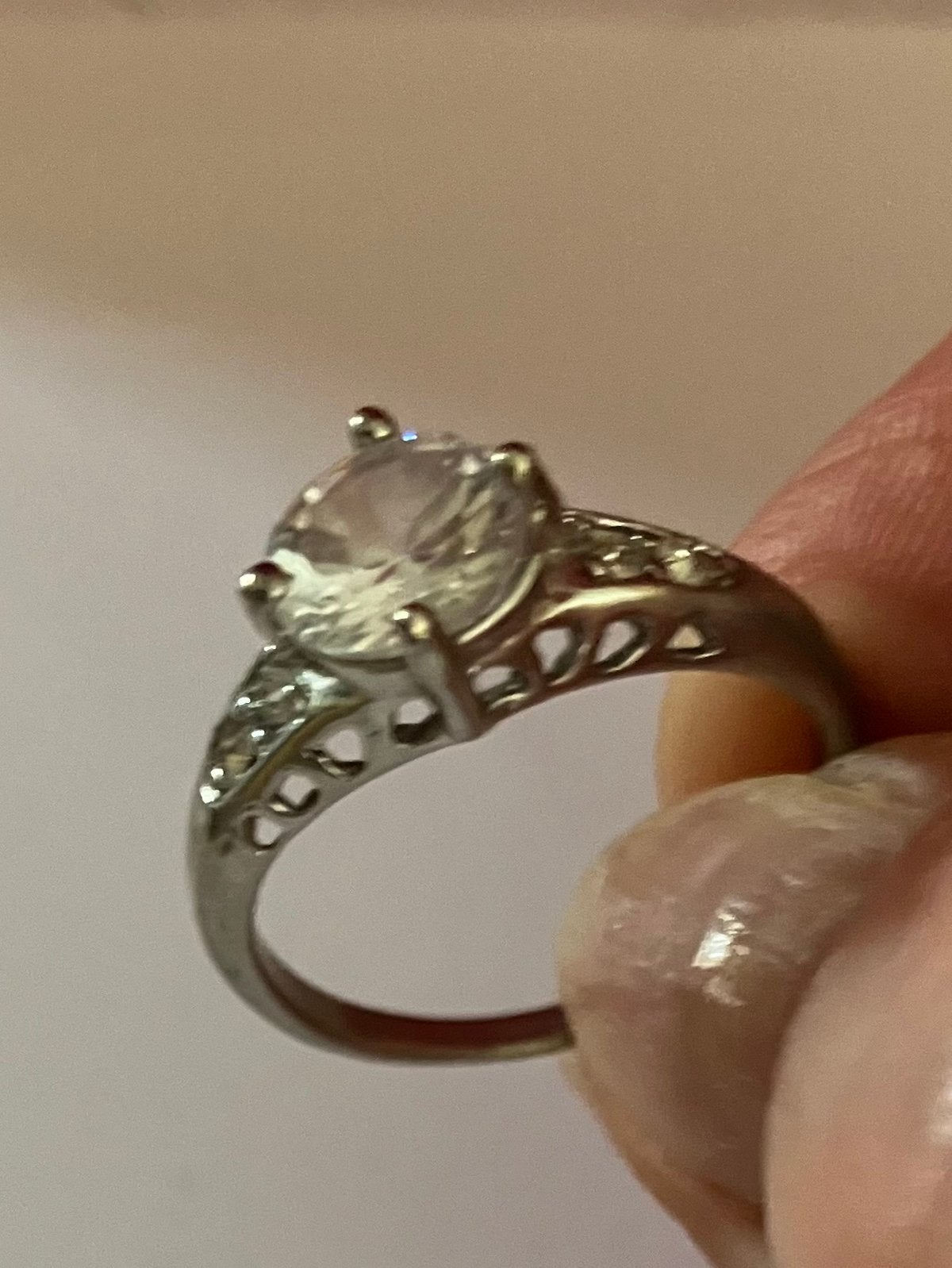Jolie bague strass, Enlèvement ou Envoi, Comme neuf