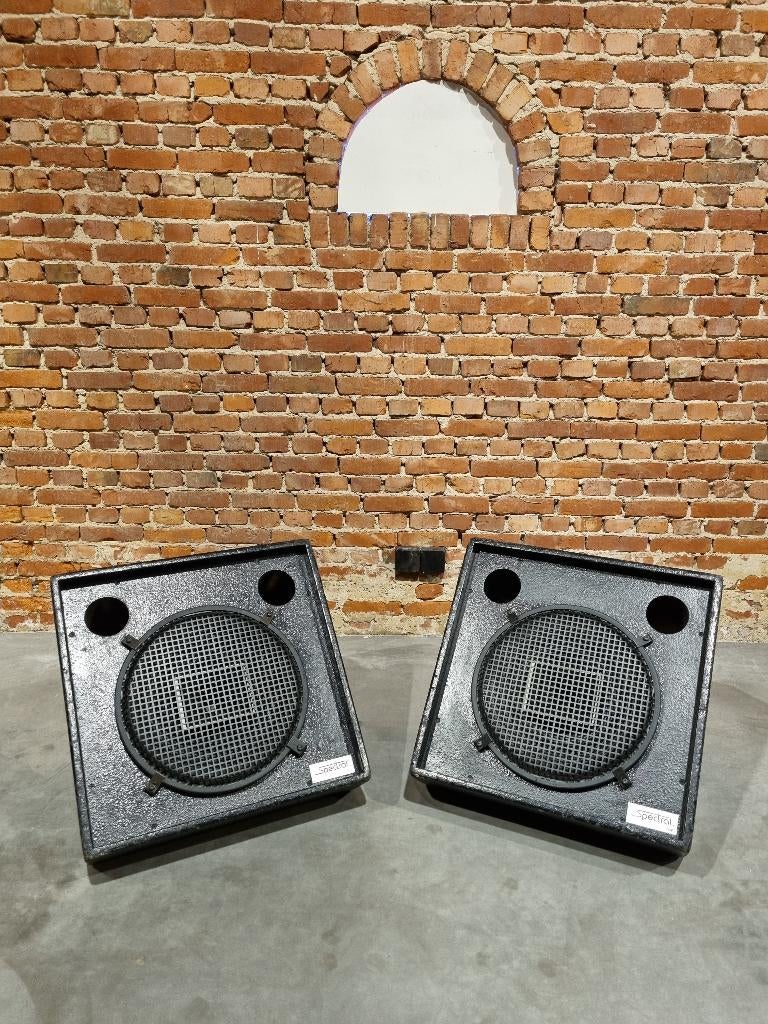 Beyma 15XT vloermonitors in Spectral C15XT kasten, Gebruikt, 120 watt of meer, Center speaker, Ophalen