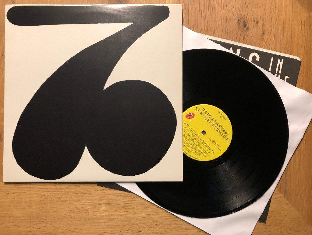 ROLLING STONES - Sucking in the seventies (LP ; NMINT), CD & DVD, Vinyles | Rock, Comme neuf, Rock classique, LP, Avec pochette intérieure