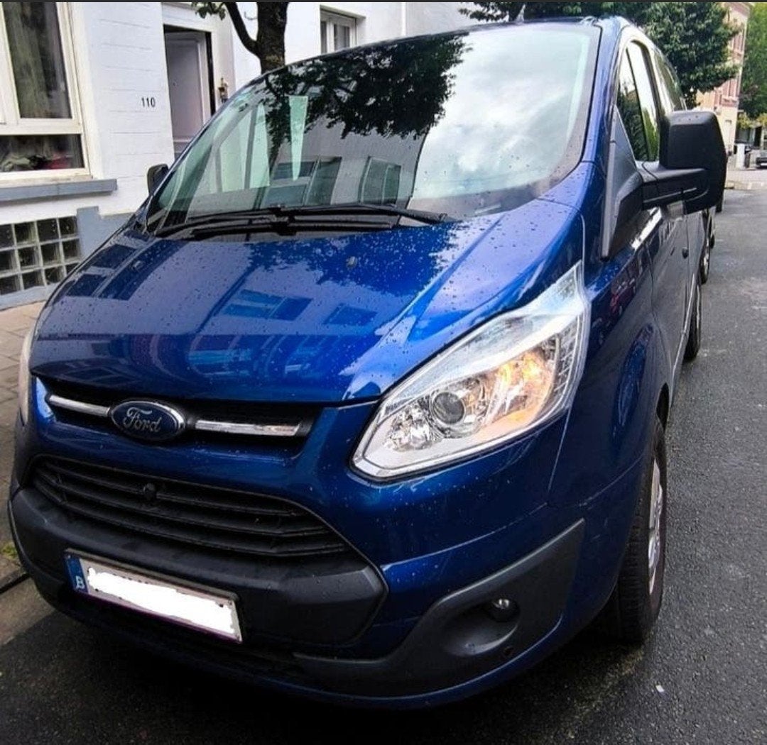 FORD TRANSIT CUSTOM 155ch Double cabine 2015, Autos, Cuir, Euro 5, Achat, Particulier