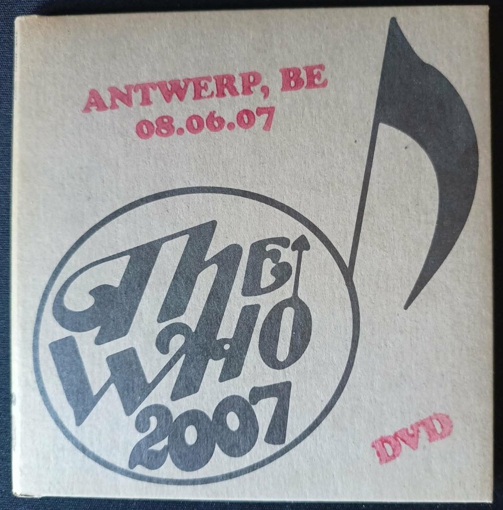 The Who Antwerp 2007 DVD, Cd's en Dvd's, Dvd's | Muziek en Concerten, Ophalen of Verzenden, Zo goed als nieuw, Concert