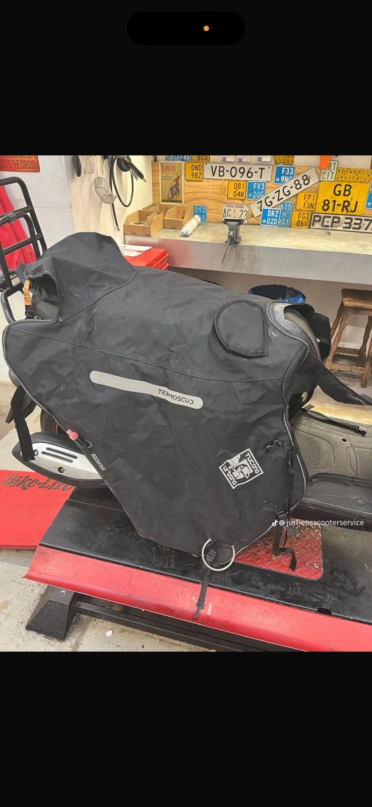 Beenkleed nieuw vespa gts, Vélos & Vélomoteurs, Enlèvement, Comme neuf