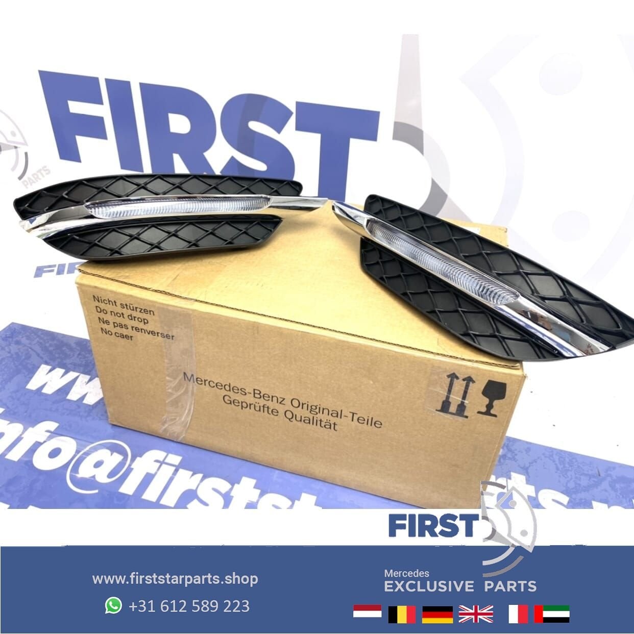 W204 C204 Facelift LED dagrijverlichting set MB C Klasse 204, Utilisé, -, -, Enlèvement ou Envoi