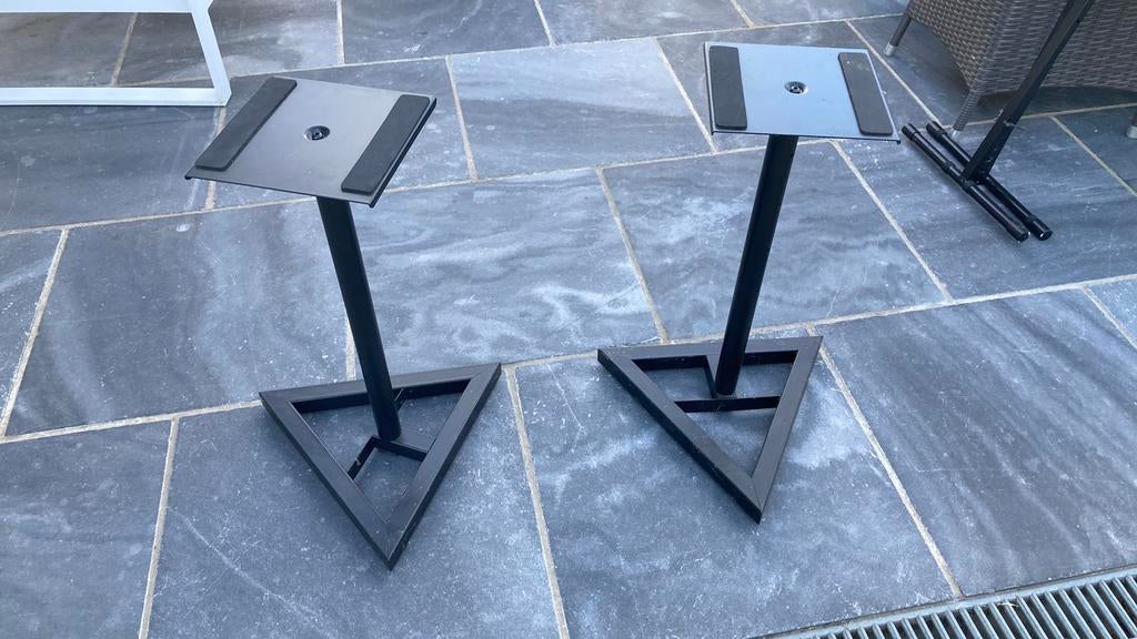 Monitorstands 4 music, Musique & Instruments, Pieds, Enlèvement, Utilisé, Pied pour instrument, Autres instruments