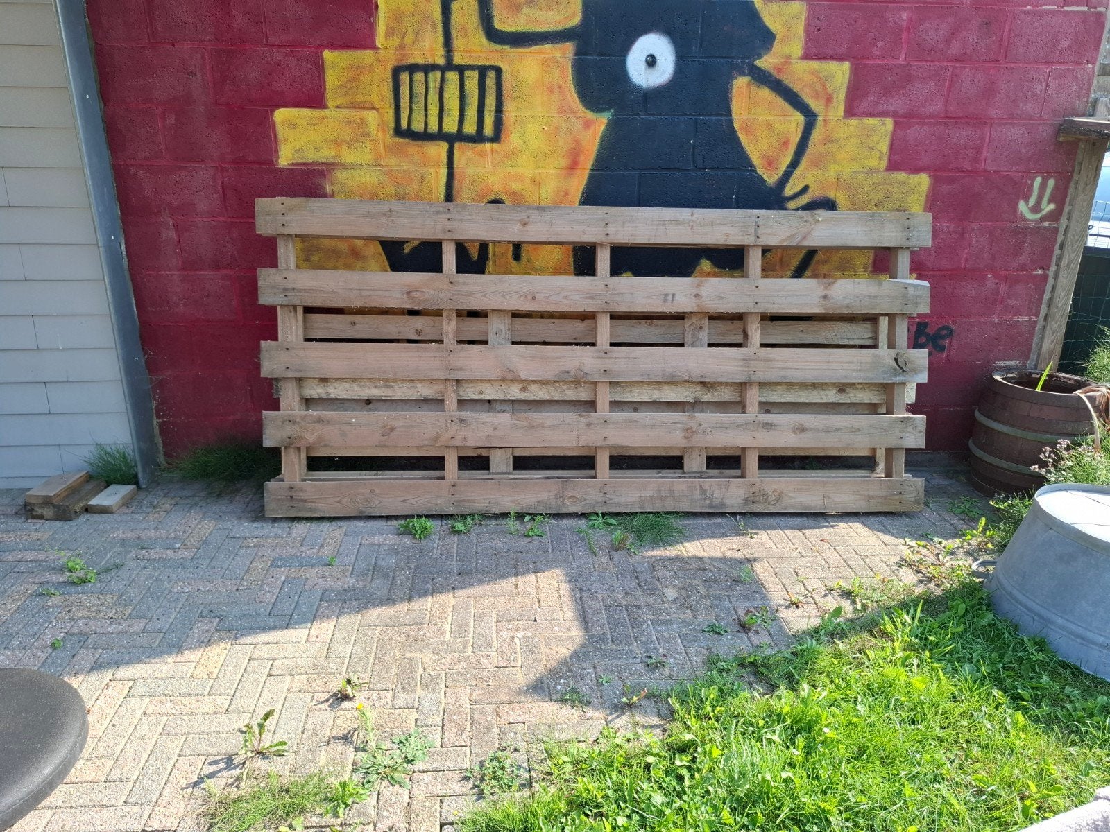 Gratis palletten, Doe-het-zelf en Bouw, Hout en Planken, Ophalen, Pallet