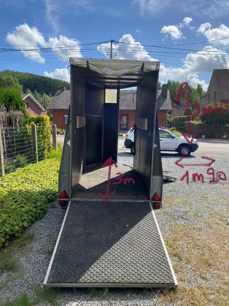 1,5 paard trailer - helemaal in orde, Dieren en Toebehoren, Ophalen, Gebruikt, Aluminium, 1½-paards trailer