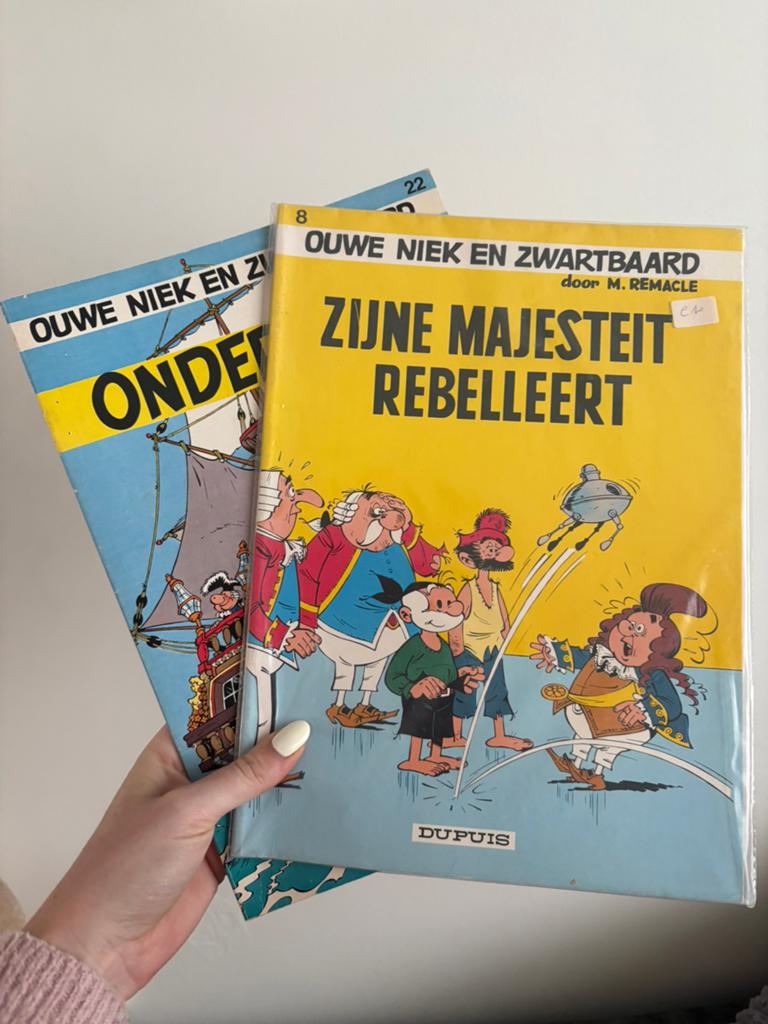 Strips “ouwe niek en zwartbaard”, Boeken, Ophalen of Verzenden, Zo goed als nieuw