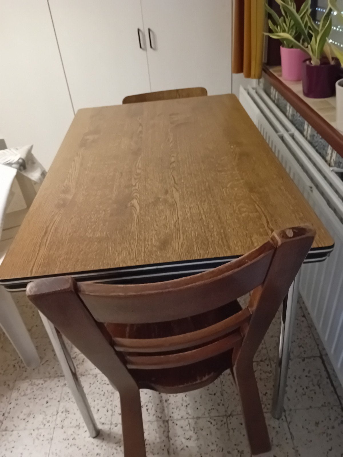 Keukentafels, Ophalen