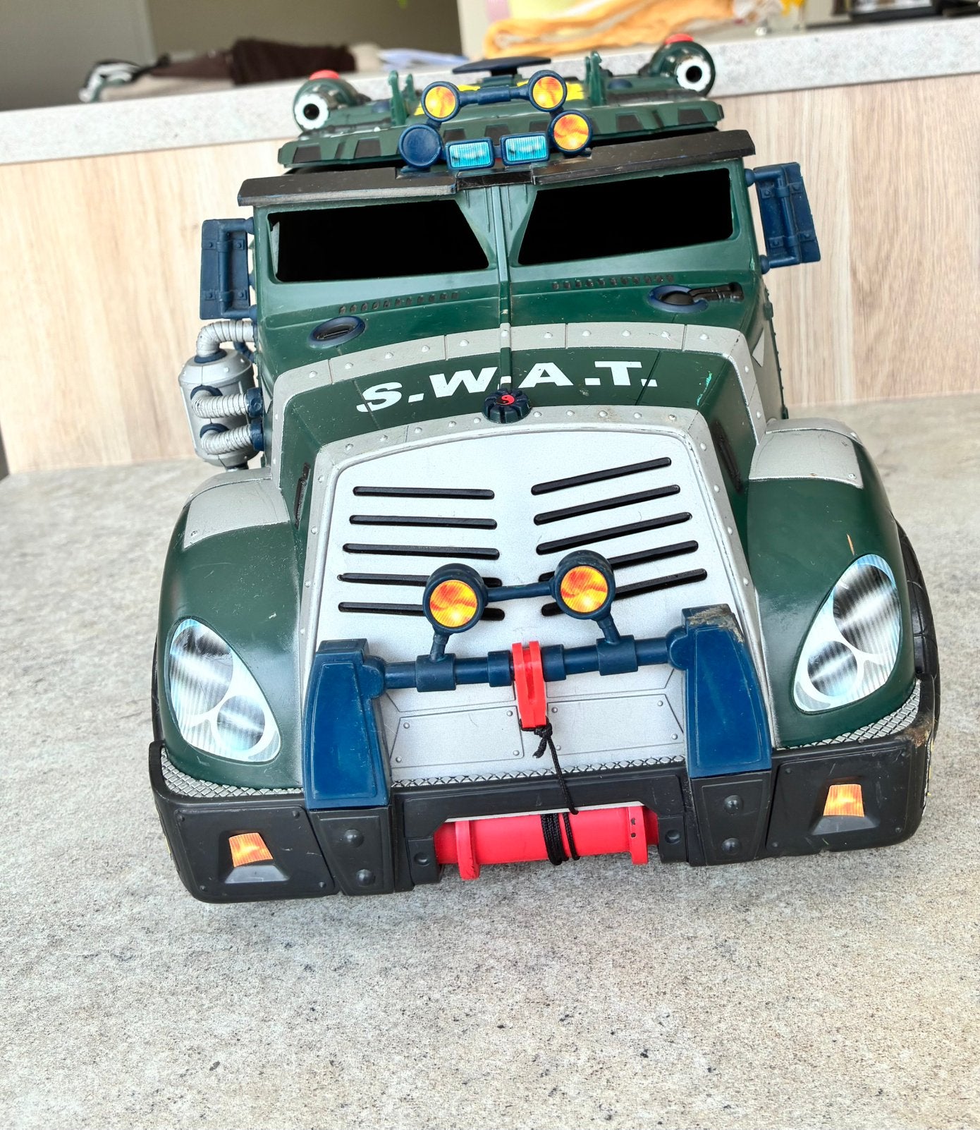 S.W.A.T. Auto, Ophalen, Gebruikt