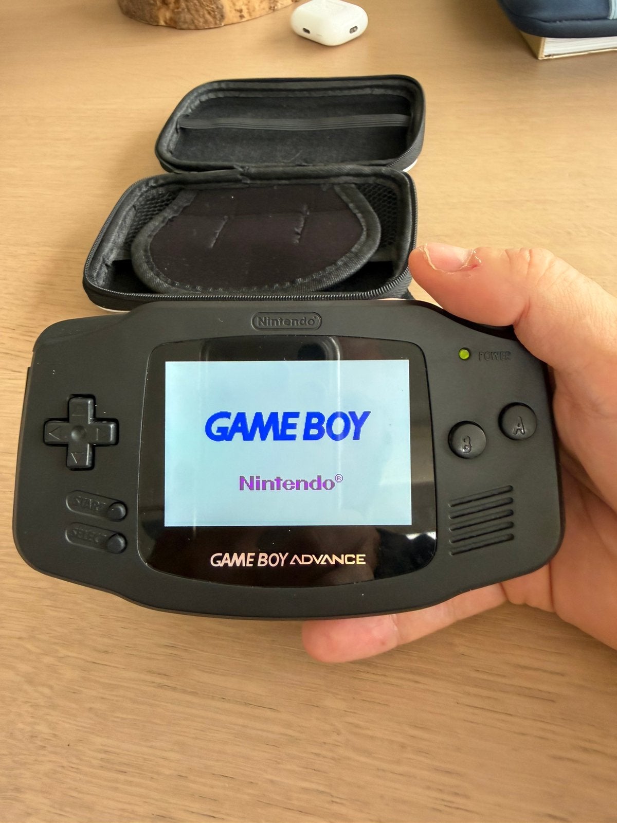 Game Boy Advance IPS v5 - USB C, Ophalen of Verzenden, Zo goed als nieuw, Game Boy Advance