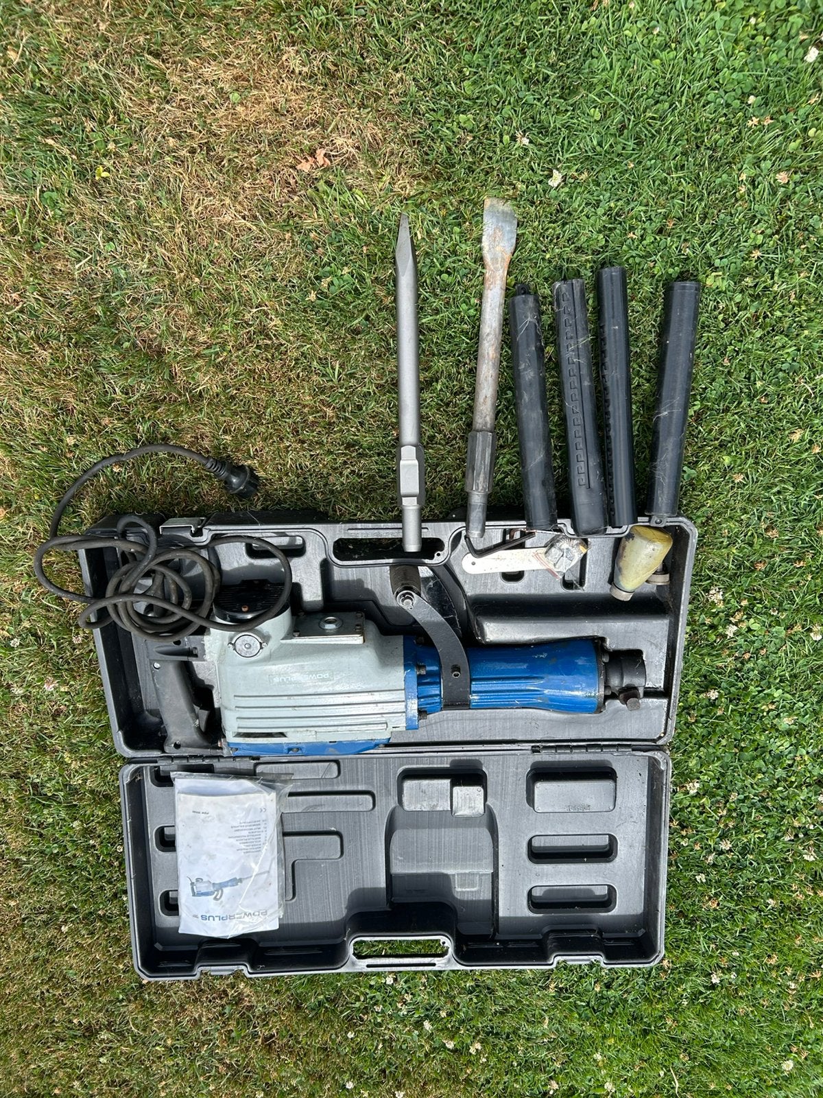 Powerplus breekhamer 1600W - POW30580, Ophalen, Zo goed als nieuw, 600 watt of meer, Boor- en/of Breekhamer