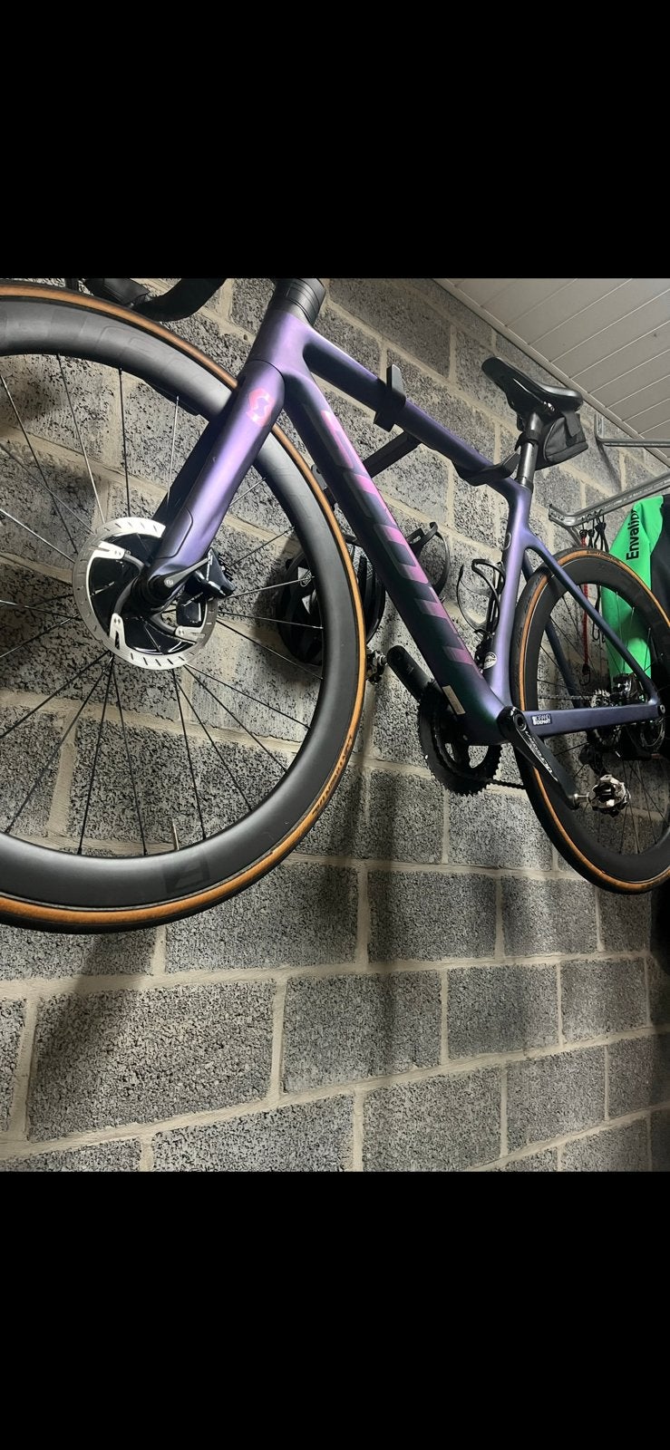 Scott 2021 Addict RC 30 maat S52 Prism Green Purple, Enlèvement, Utilisé