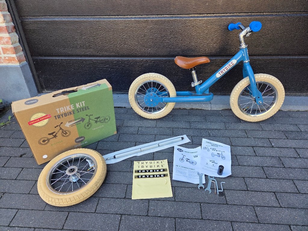 Loopfiets trybike met extra wiel, Ophalen, Gebruikt, Loopfiets