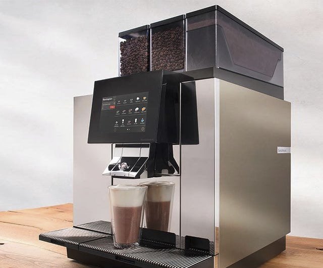 Koffiemachine-Thermoplan Black & White 4C CTM2PRS, Elektronische apparatuur, Ophalen, Afneembaar waterreservoir, 10 kopjes of meer