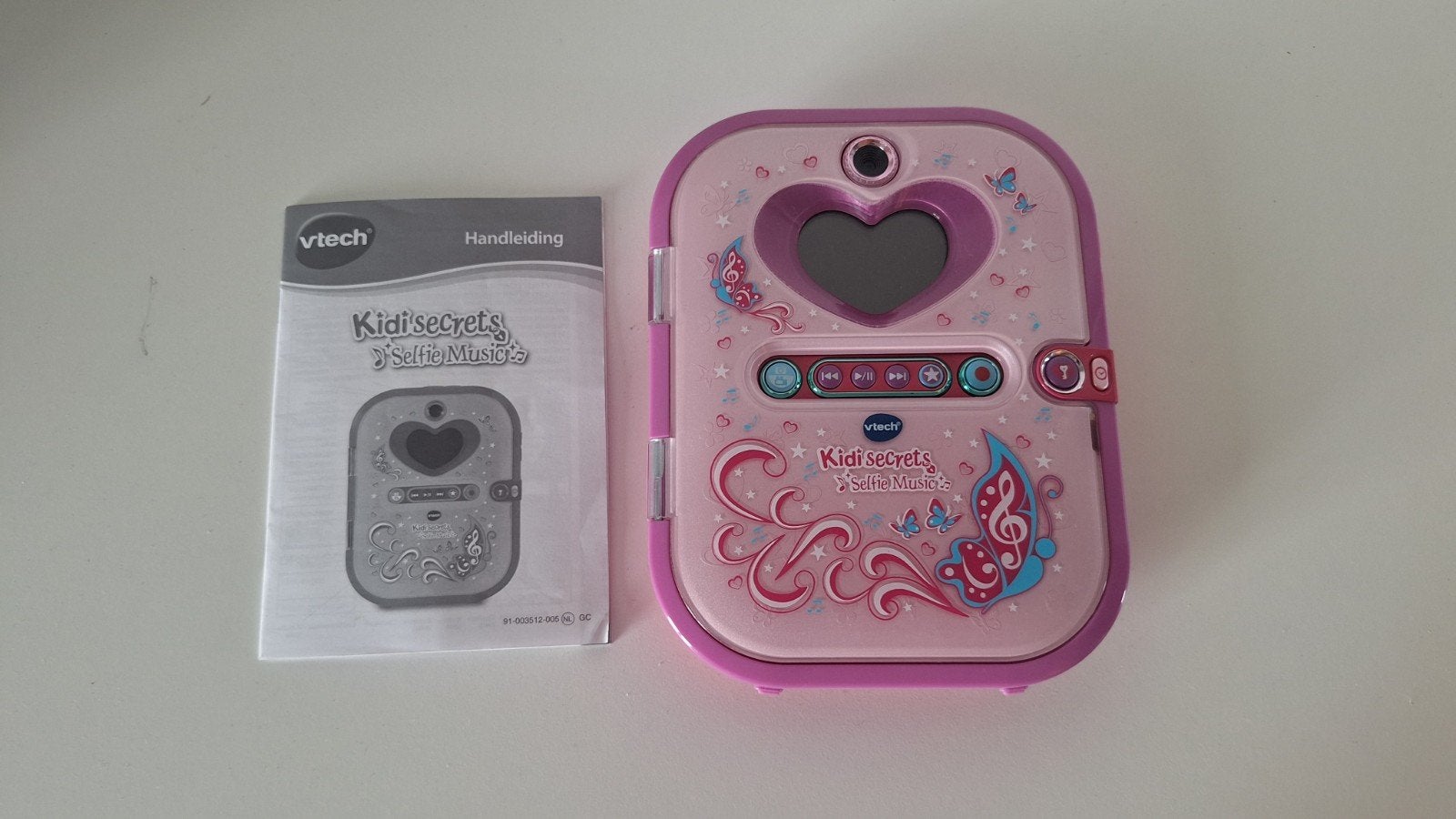 Vtech Kidi Secrets selfie music, Enlèvement