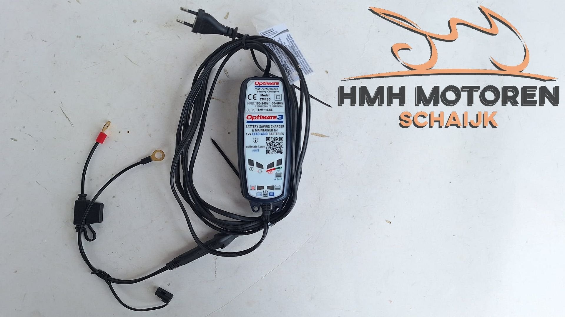 TecMate OptiMate 3 druppellader TM430 acculader 12V, Motos, -, Comme neuf, -, -