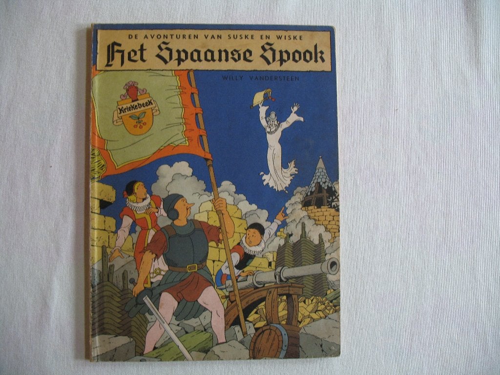 Suske en Wiske, Het Spaanse spook, 2de druk 1953, Boeken, Eén stripboek, Ophalen of Verzenden