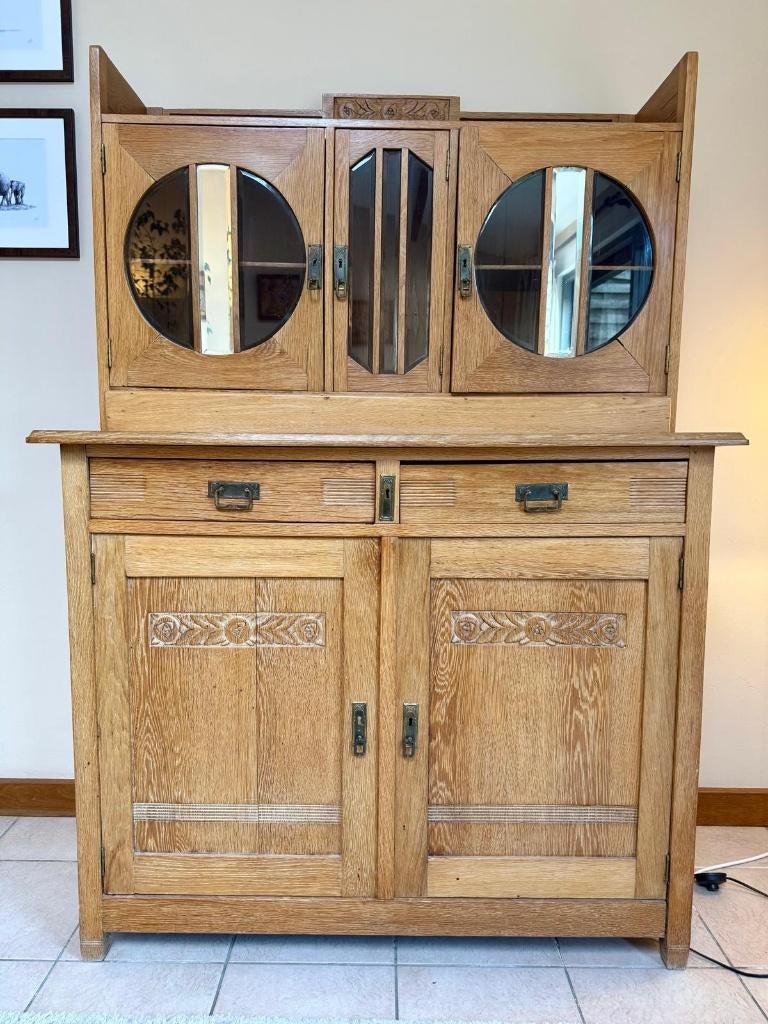 Meubles bas en chêne des années '30, Art Nouveau, Moins de 100 cm, 100 à 150 cm, Enlèvement