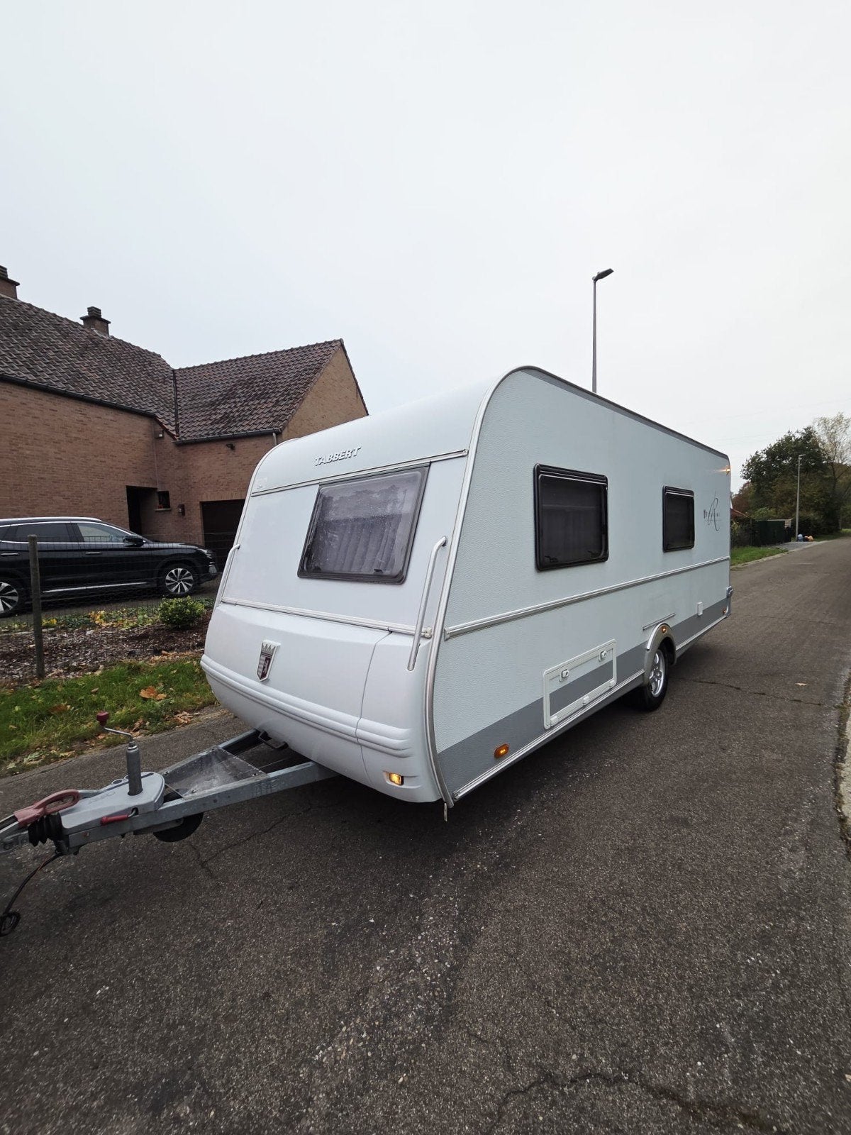 Tabbert Rossini 500DM met stapelbed,airco 6pers, Caravans en Kamperen, Tabbert, Luifel, Particulier, Vast bed