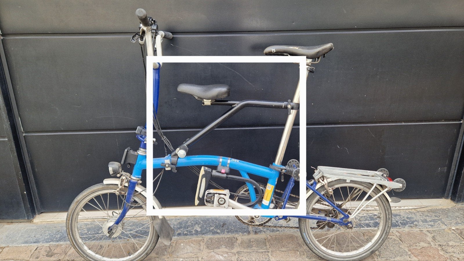 Brompton kinderzitje / child seat – front mount, Enlèvement, Brompton
