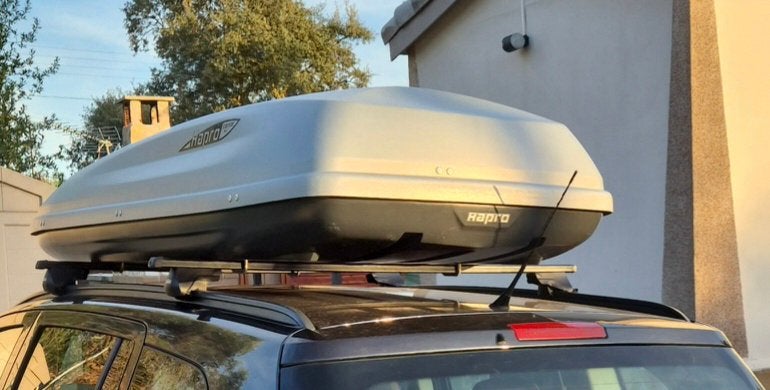 Hapro Dakkoffer – 210 x 85 cm – Goede staat, Auto diversen, Dakkoffers, Ophalen, Gebruikt