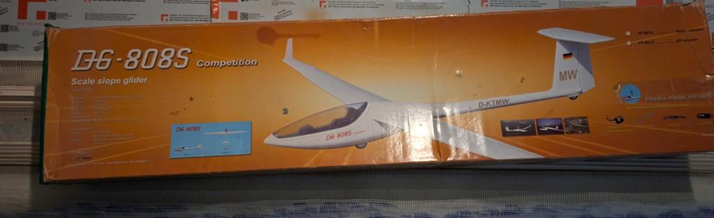 FlyFly Hobby DG-808S 4000mm, Enlèvement