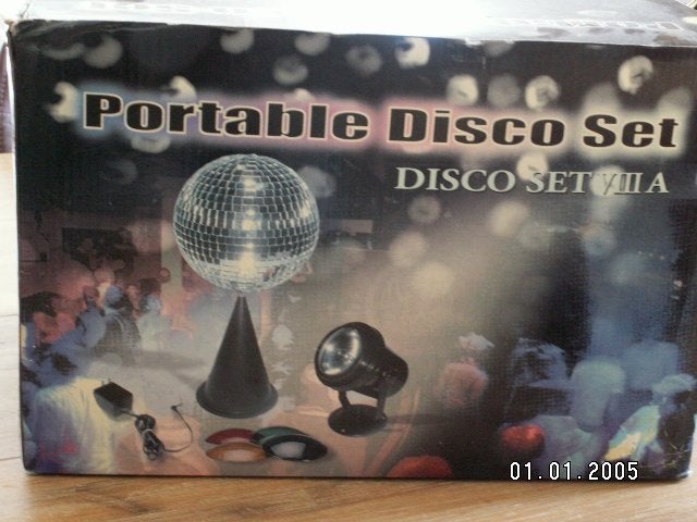 Lichteffect discobol, Ophalen, Zo goed als nieuw, Discobol, Kleur