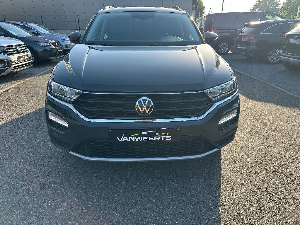 Vw T-Roc, benzine 110 pk, CARPLAY-ANDROID, Auto's, Voorwielaandrijving, Stof, Bedrijf, 3 cilinders
