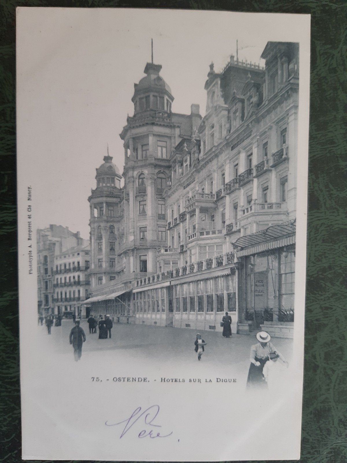 OOSTENDE la digue ZEEDIJK 1902 !, Enlèvement ou Envoi