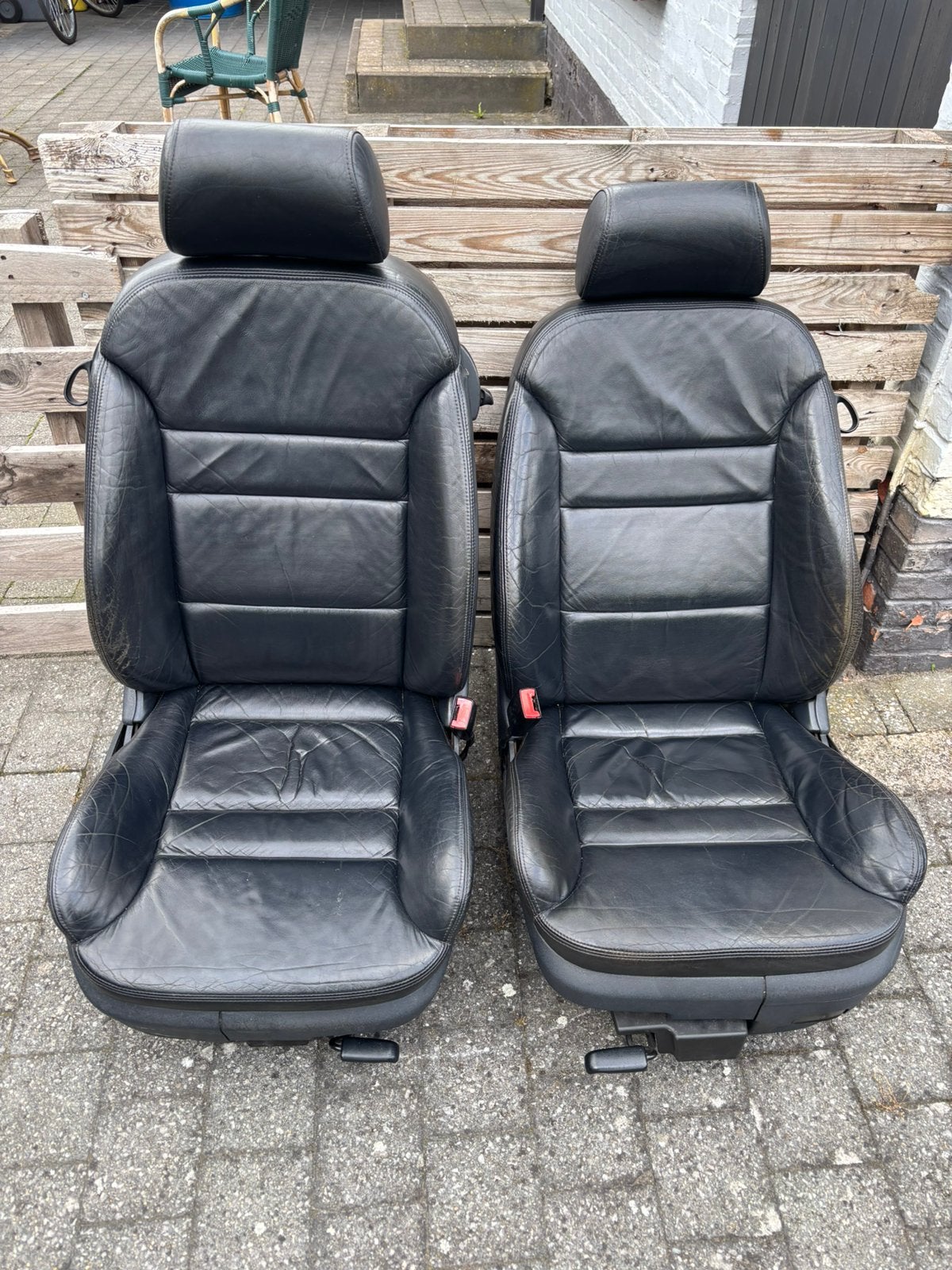 Vw golf 4 3 deurs lederen interieur, Auto-onderdelen, Ophalen, Gebruikt, Volkswagen
