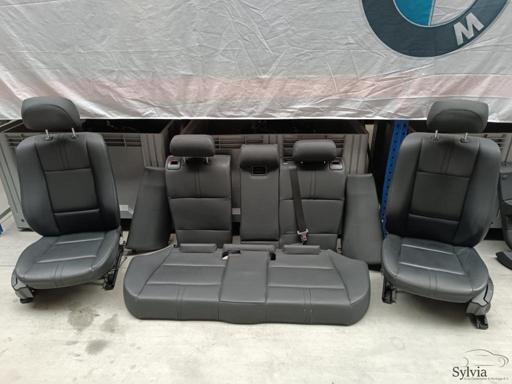 Lederlook zwart interieur stoelen handbediend BMW X3 E83 sen, Auto-onderdelen, Interieur en Bekleding, Gebruikt, Ophalen of Verzenden