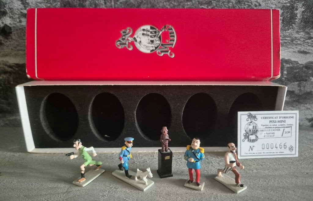 Kuifje Mini Pixi Oreille Cassee Leblon Aroutcheff Fariboles, Ophalen of Verzenden, Kuifje, Zo goed als nieuw
