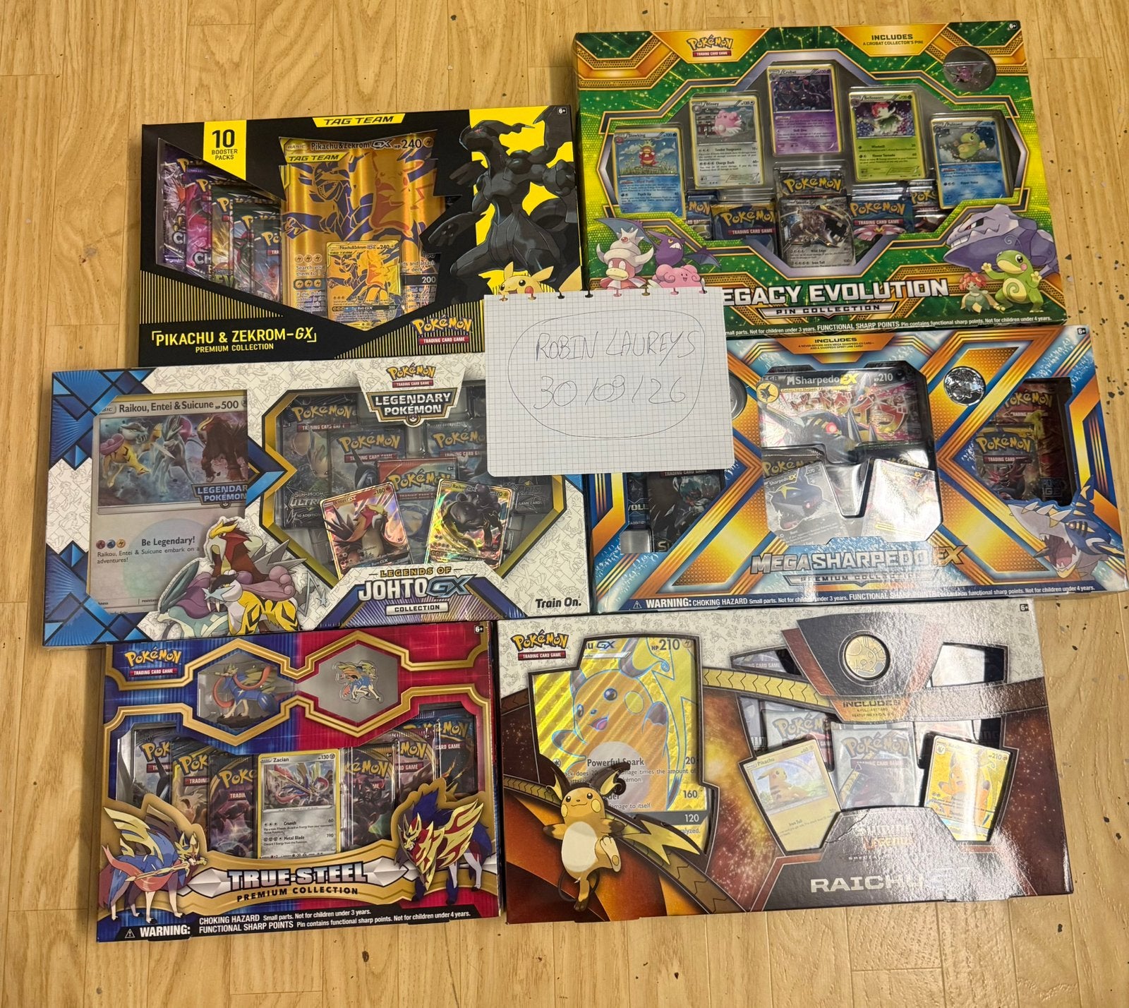 Collection boxen pokemon, Enlèvement, Comme neuf