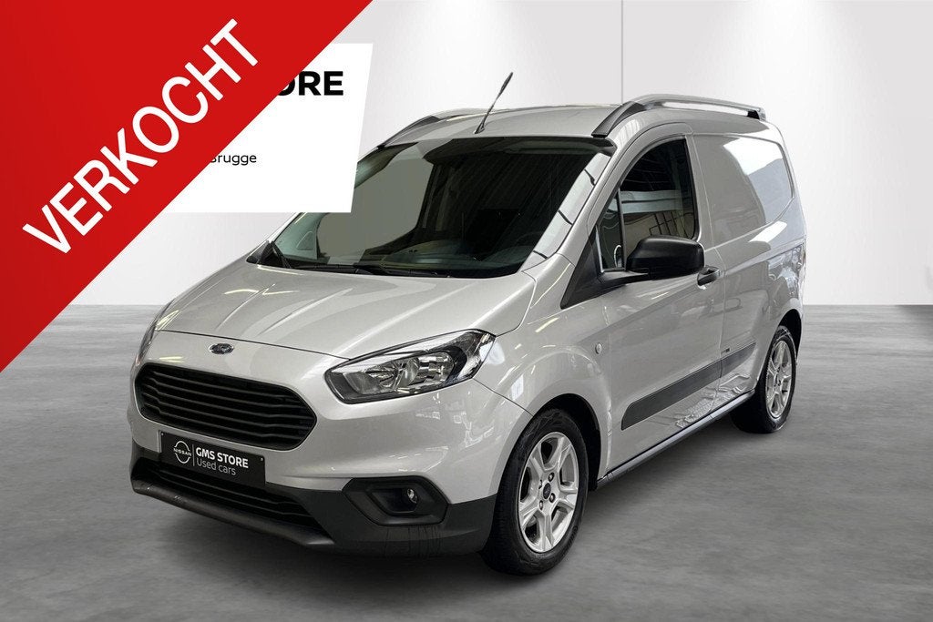 Ford Transit Courier 1.5 TDCi 73kW Limited 8000 kms!, Autos, Camionnettes & Utilitaires, Electronic Stability Program (ESP), Argent ou Gris