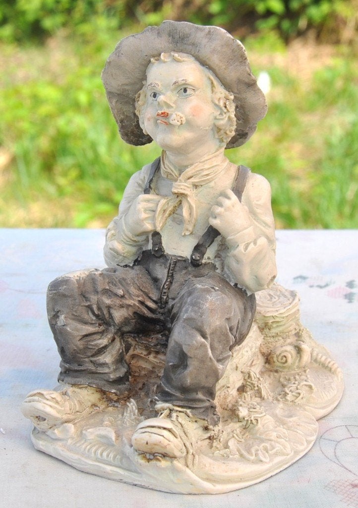 statue en résine vagabond, Enlèvement ou Envoi, Utilisé, Humain