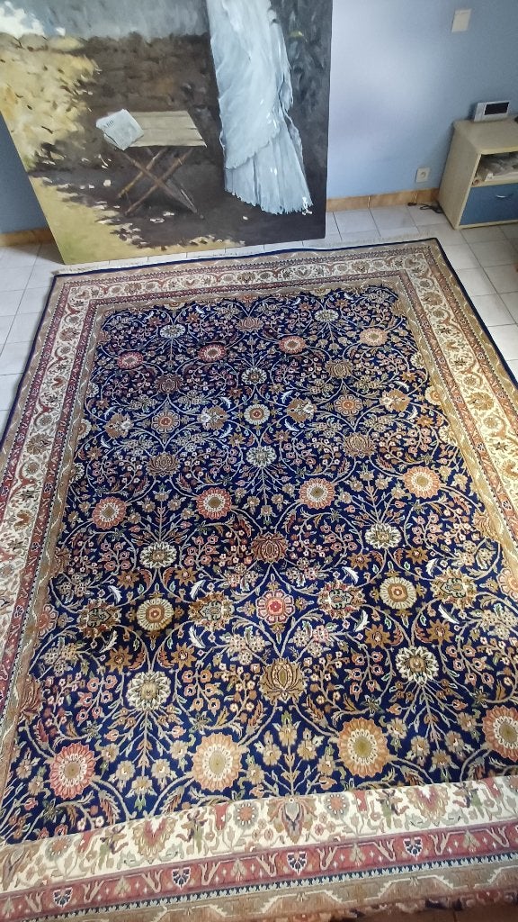 Tapis persan, Maison & Meubles, 200 cm ou plus, 200 cm ou plus, Enlèvement, Utilisé