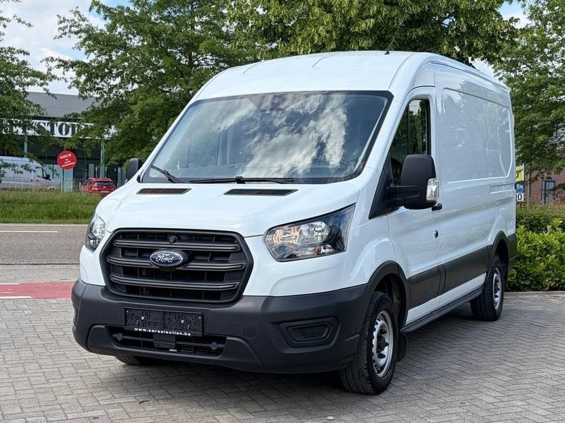 Ford Transit 77kW 52207km 2022, Auto's, 4 cilinders, Elektrische ramen, Wit, 5 deurs
