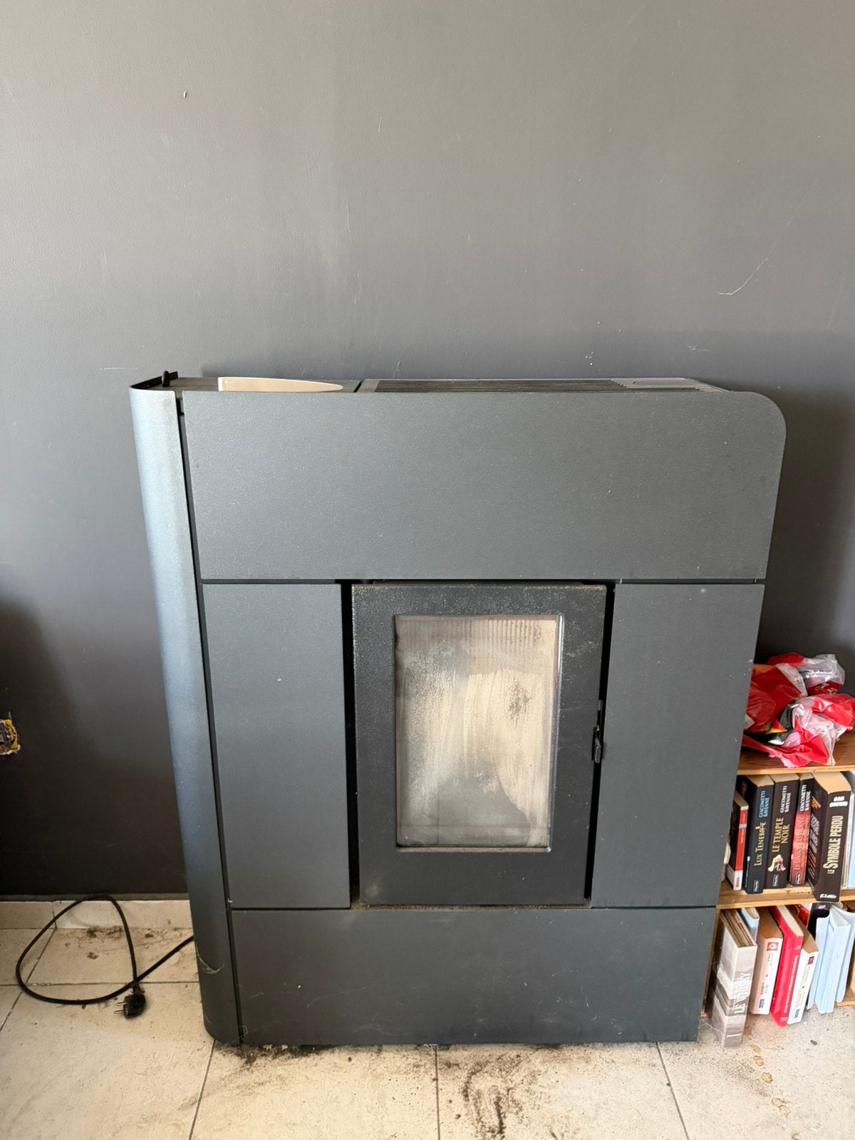 POELE PELLETS MCZ ALEA AIR EASY NOIR 7 KW, Enlèvement ou Envoi