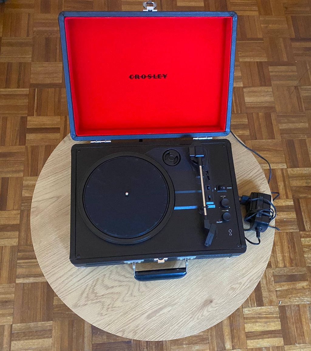 Crosley briefcase platenspeler, Ophalen, Zo goed als nieuw, Platenspeler